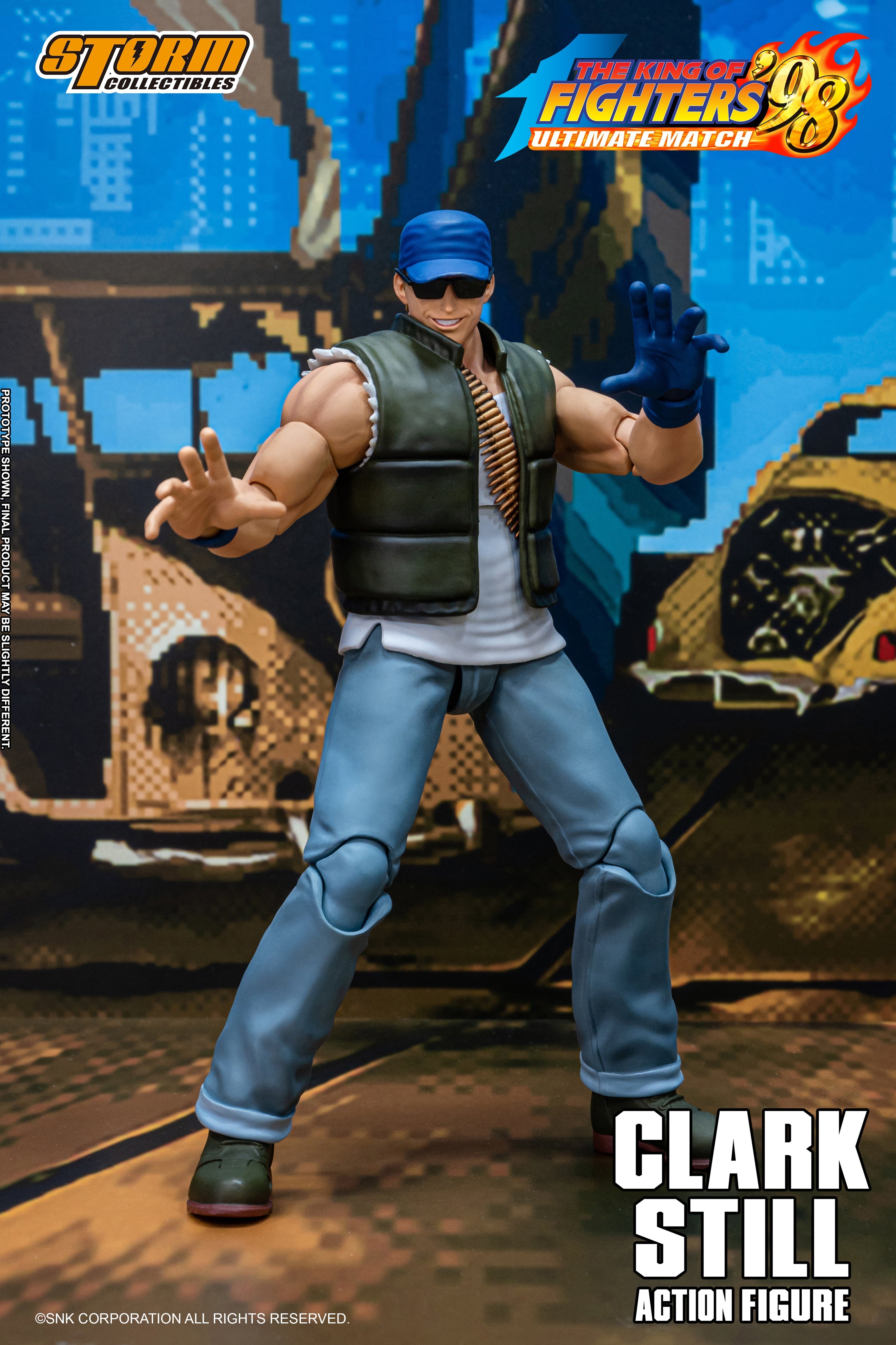 (預訂) Storm Collectibles SKKF17: KOF 98's Ultimate Match Clark Still