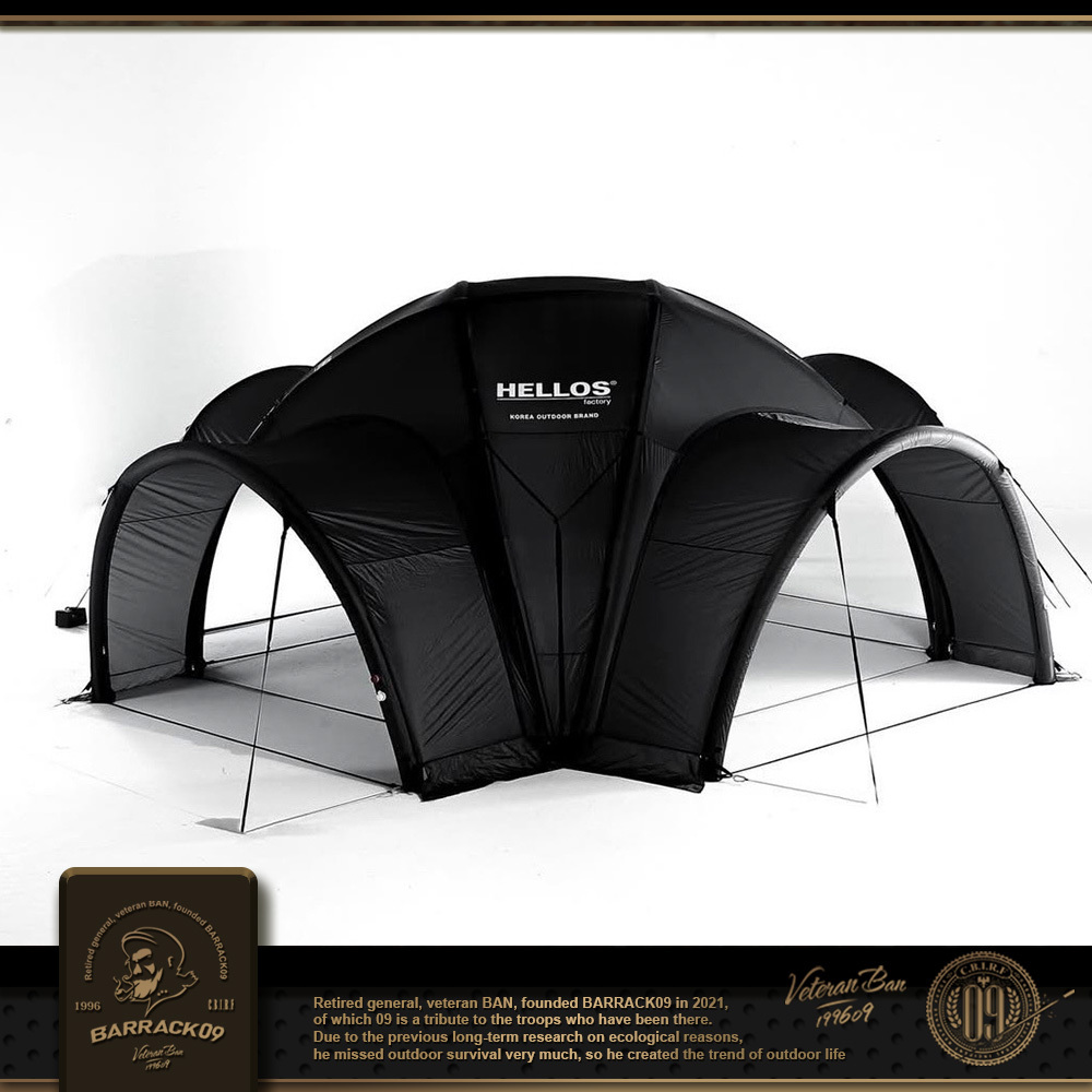 ❚HELLOS❚韓國HELLOS AIR DOME 4.0 — IGLOO 原創獨家充氣帳設計
