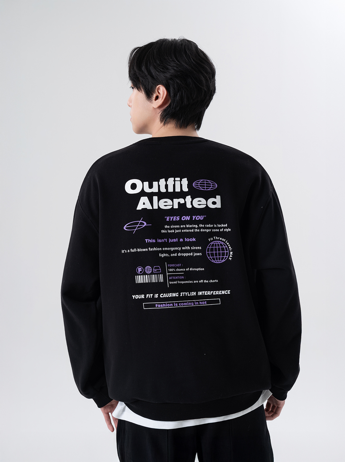 【任2件999】撞色地球印花大學TEE