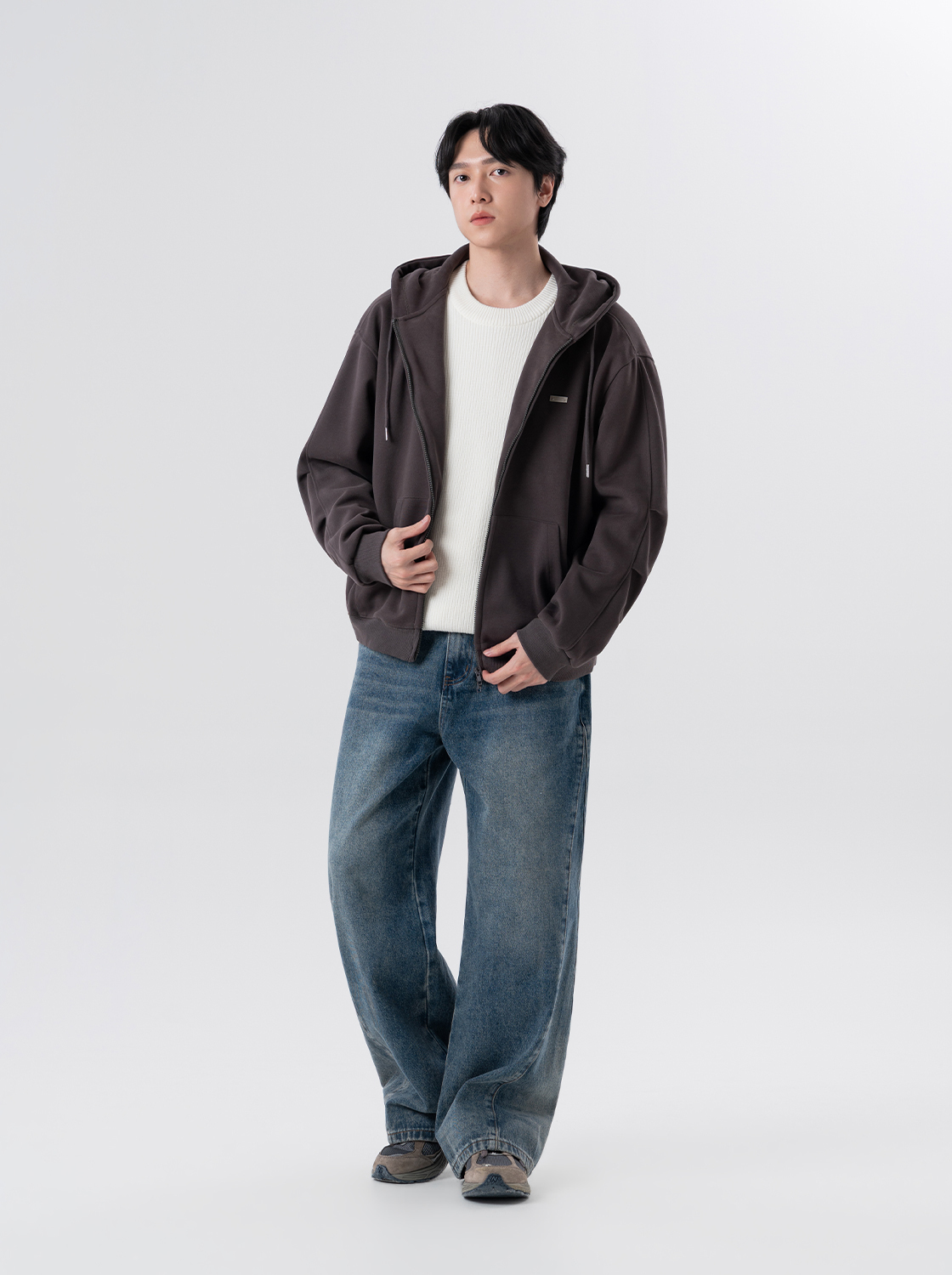 【期間限定】立體摺位造型連帽外套