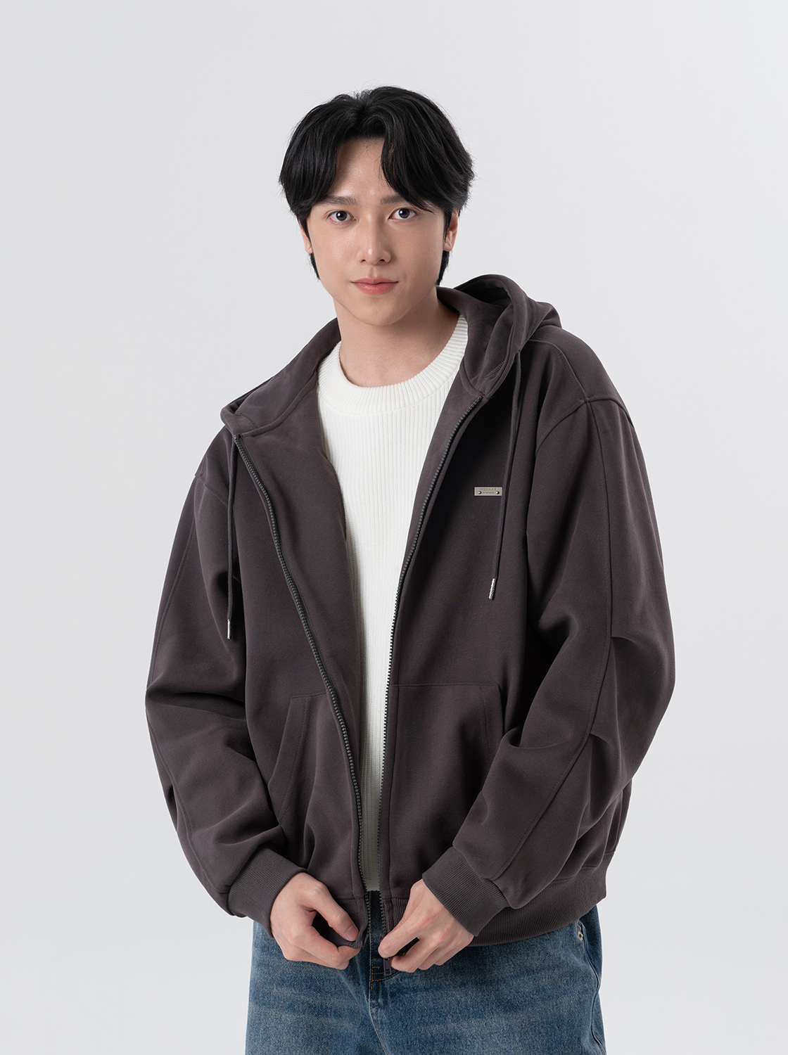 【期間限定】立體摺位造型連帽外套