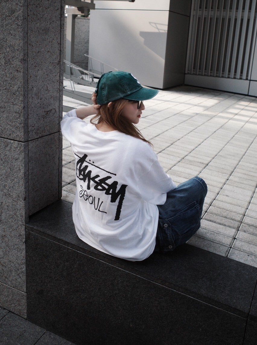 <不管多賠‼就是要清🔥>NG-XL-STUSSY SEOUL 首爾限定短袖 白色