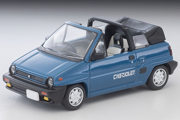 PO-$140 * TOMYTEC * 1:64 LV-N262d 1984 Honda City Cabriolet (Blue)