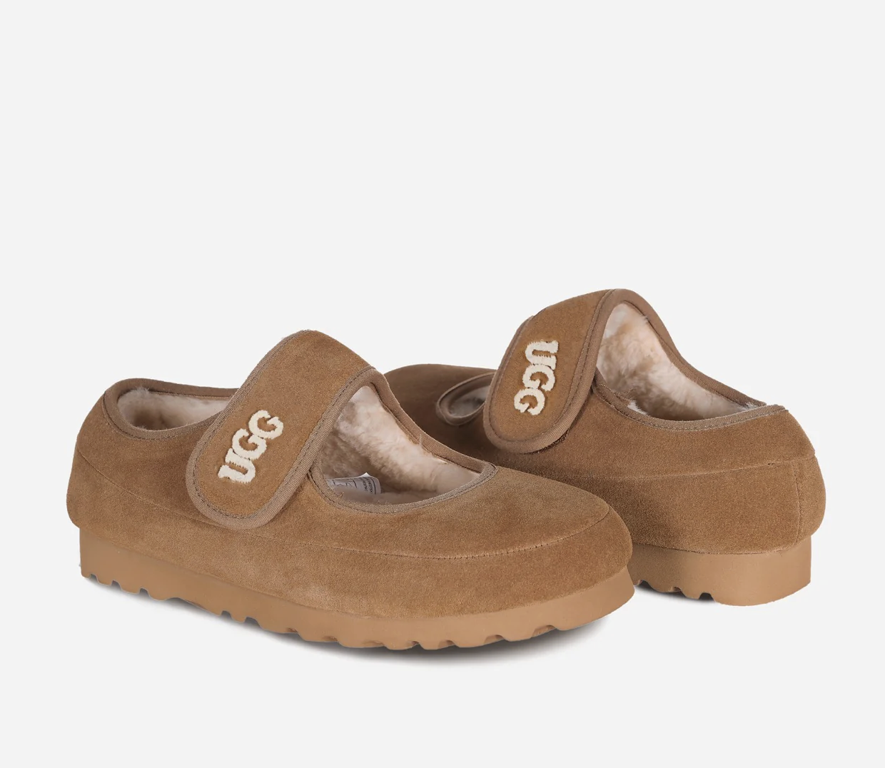 【2色入】UGG Ozlana Classic Logo Mary Jane