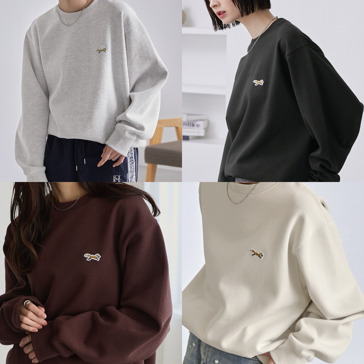 限時特價預購┃日牌 PENNEYS 刺繡 寬鬆 衛衣 內刷毛 大學T