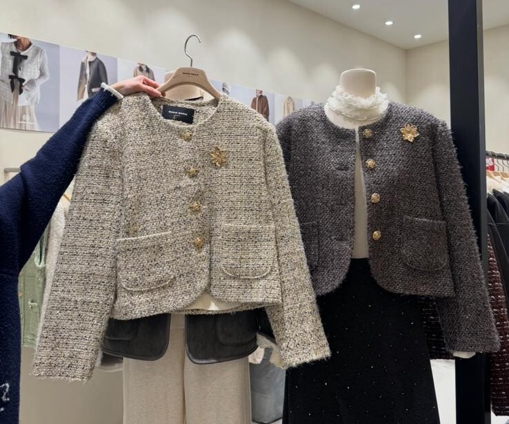 ME28 高質小香褸 胸  42  長 21.5    $899 (一口價)