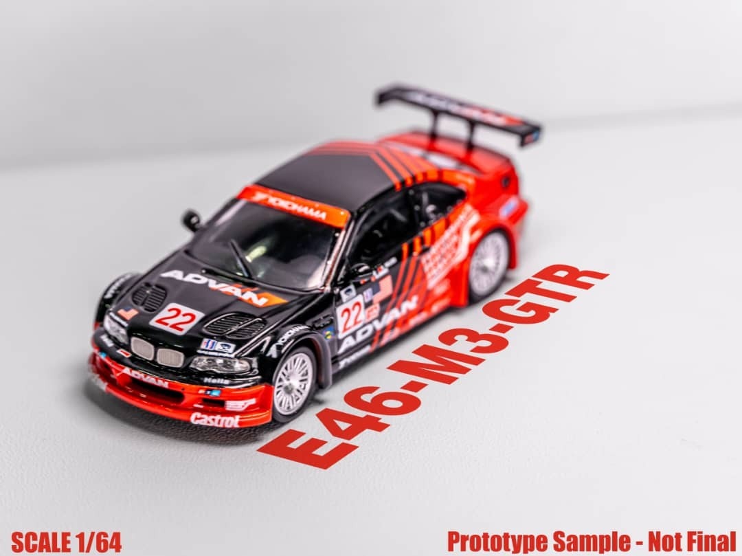 PO-$170 * DCM * 1:64 BMW M3 E46 GTR ADVAN