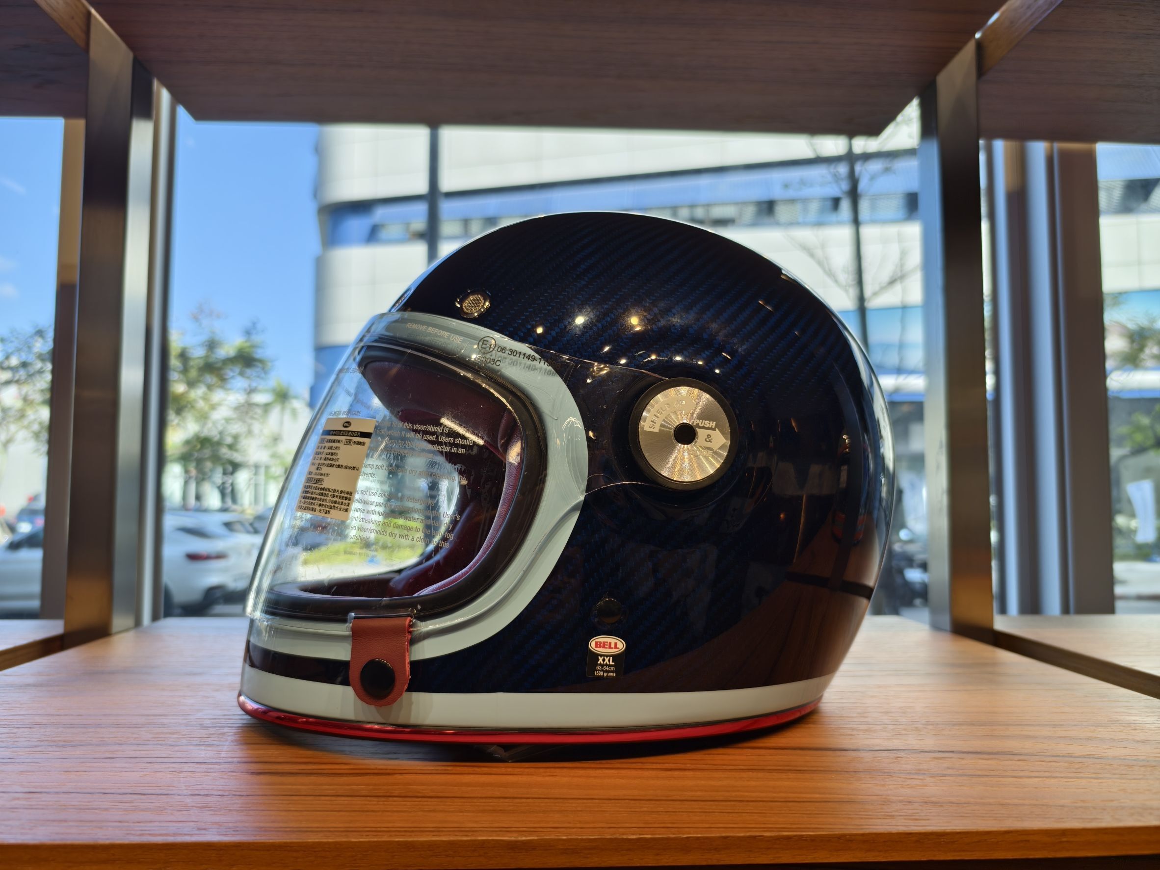 BELL – BULLITT GT CARBON - 碳纖蒼穹 / CARBON LANE BLUE