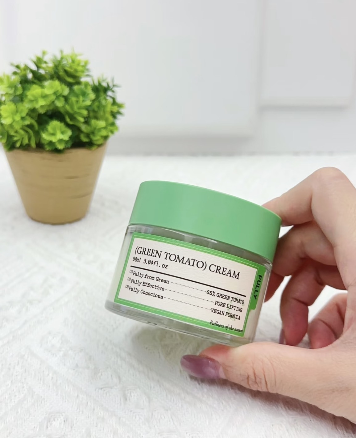 韓國 Fully 綠蕃茄系列 凝膠乳霜