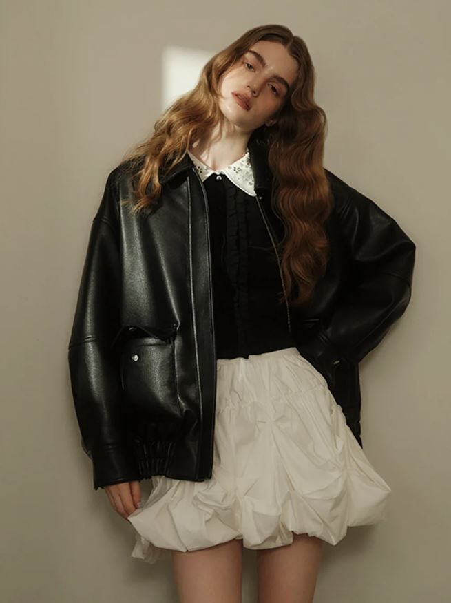 [預購] 折扣SNIDEL 花瓣澎澎造型短褲裙