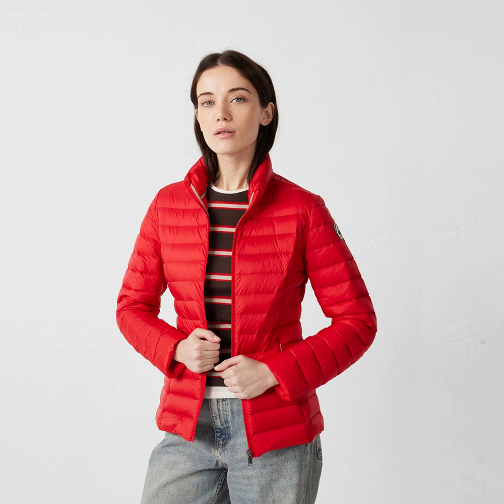 【JOTT】CHA經典款立領羽絨外套(紅)