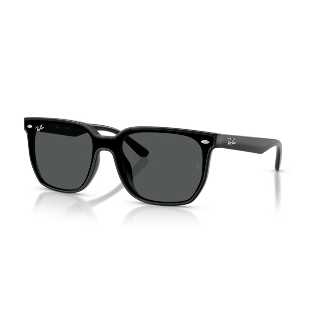 【RayBan】RB4466D 60187-47mm 方框太陽眼鏡♣(黑/灰鏡片)