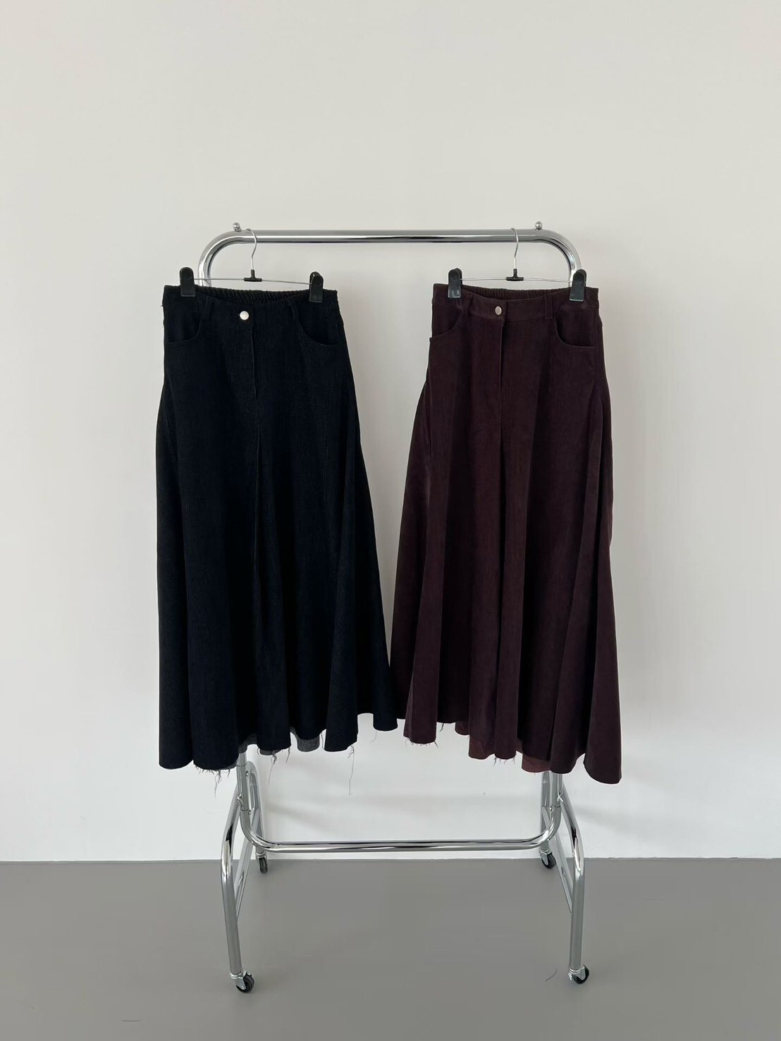 傘擺內加絨長裙