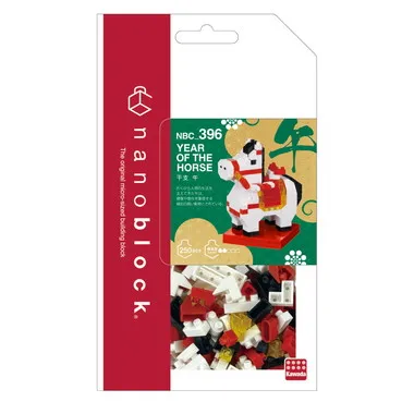 Nanoblock 迷你積木 NBC_396 十二生肖 馬