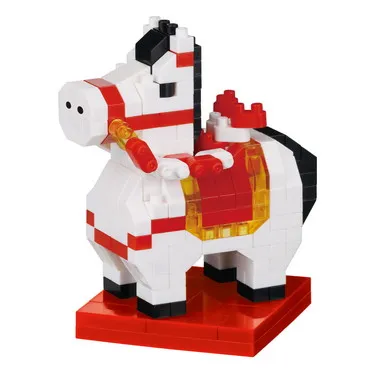 Nanoblock 迷你積木 NBC_396 十二生肖 馬