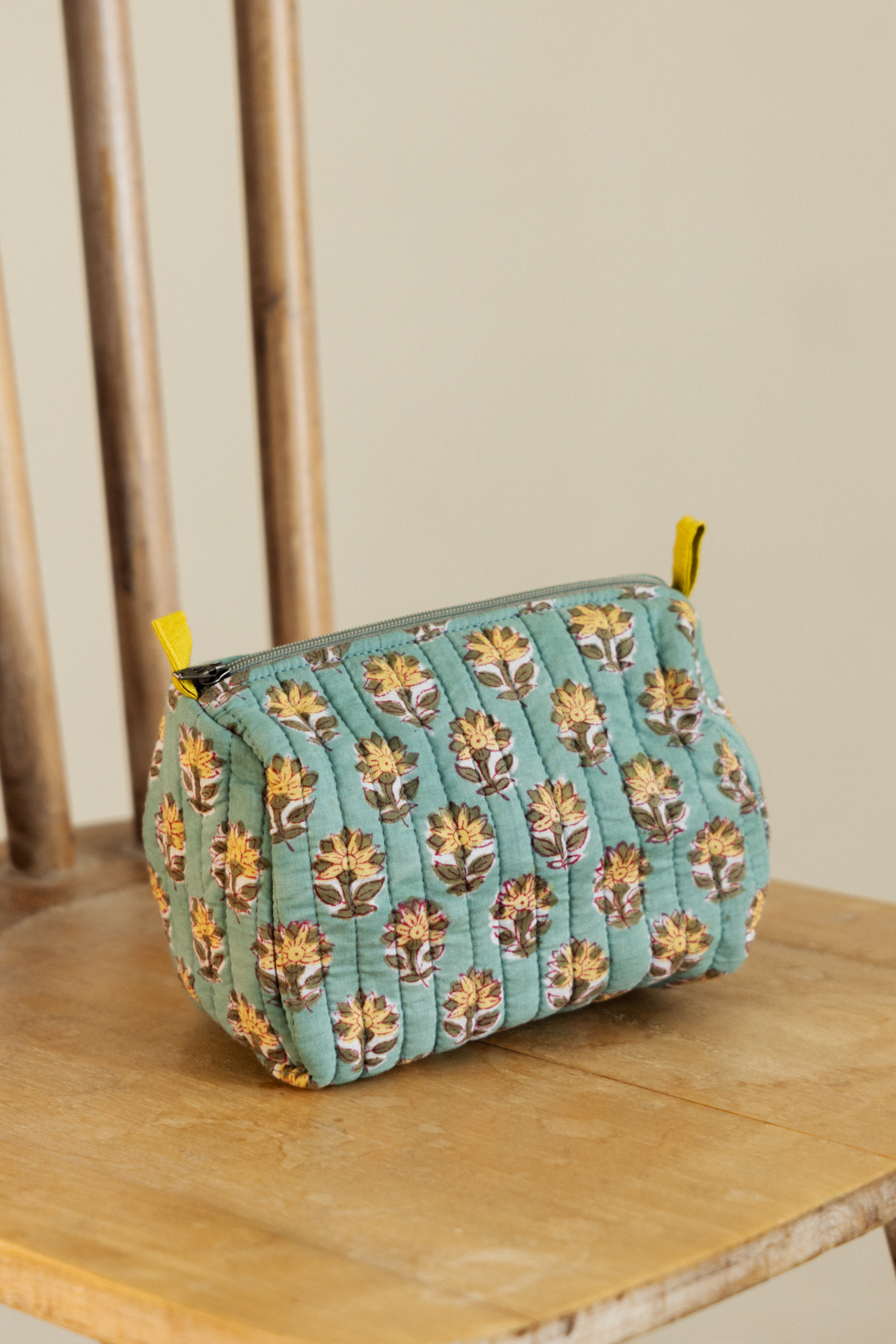 印度木刻印妝包_粉/藍綠（兩色）