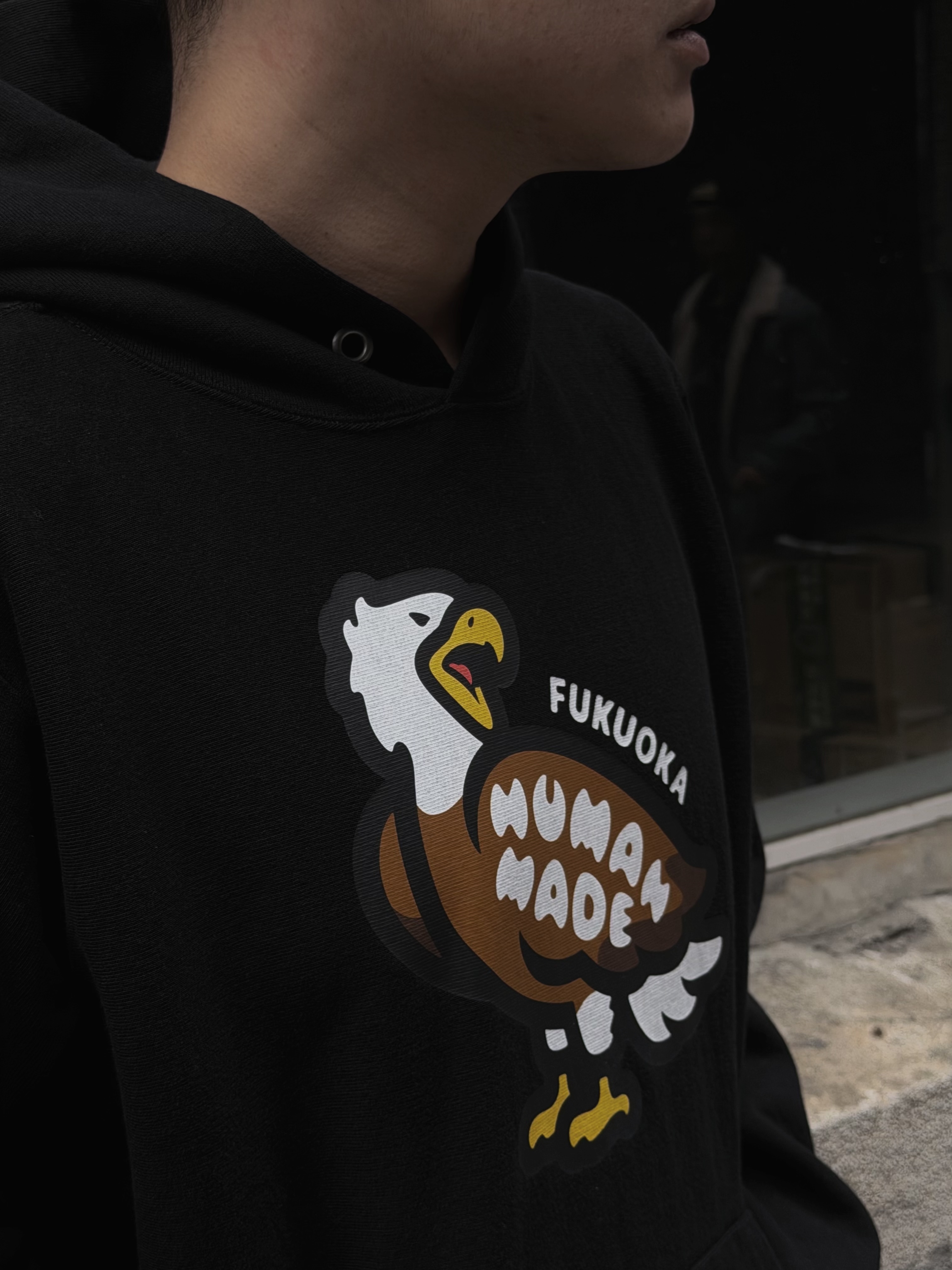 <快速出貨> HUMAN MADE 福岡限定 老鷹帽踢 經典愛心大學踢