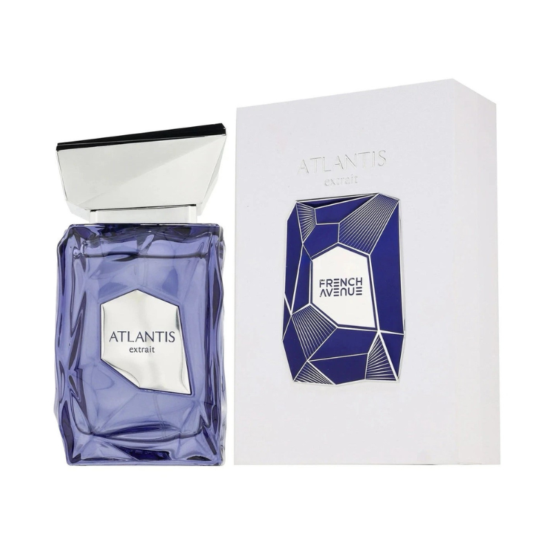 (2025 新款) Fragrance World French Avenue Atlantis Extrait 中性香精 100ml (Barcode: 6298042001206)