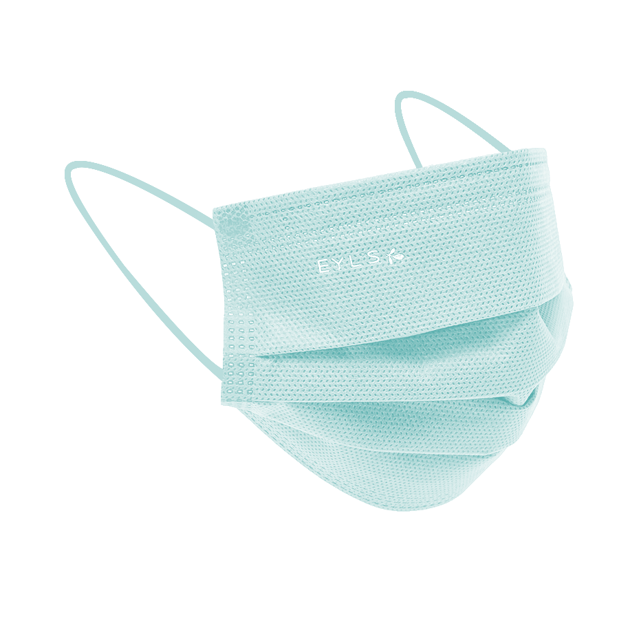 *任4盒399元*【艾爾絲】成人醫療平面口罩50入/盒-碧藍青（Light輕時尚 大地色系）