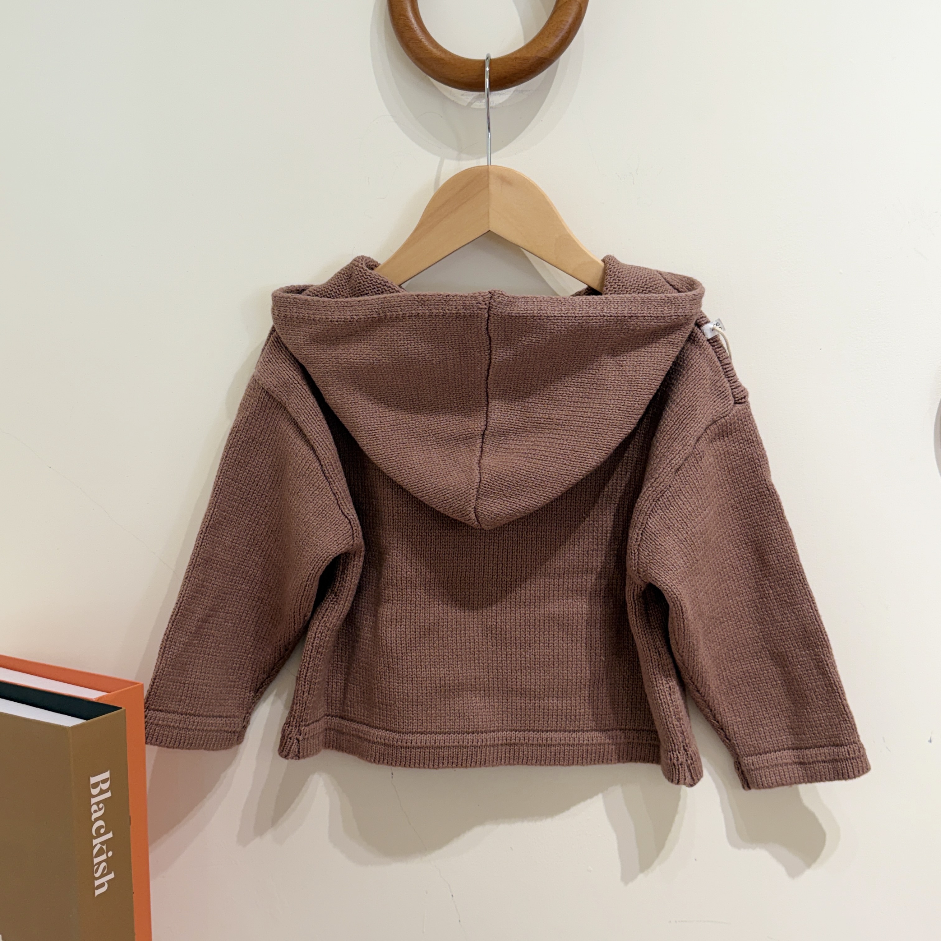 25冬 小狐狸連帽針織衣