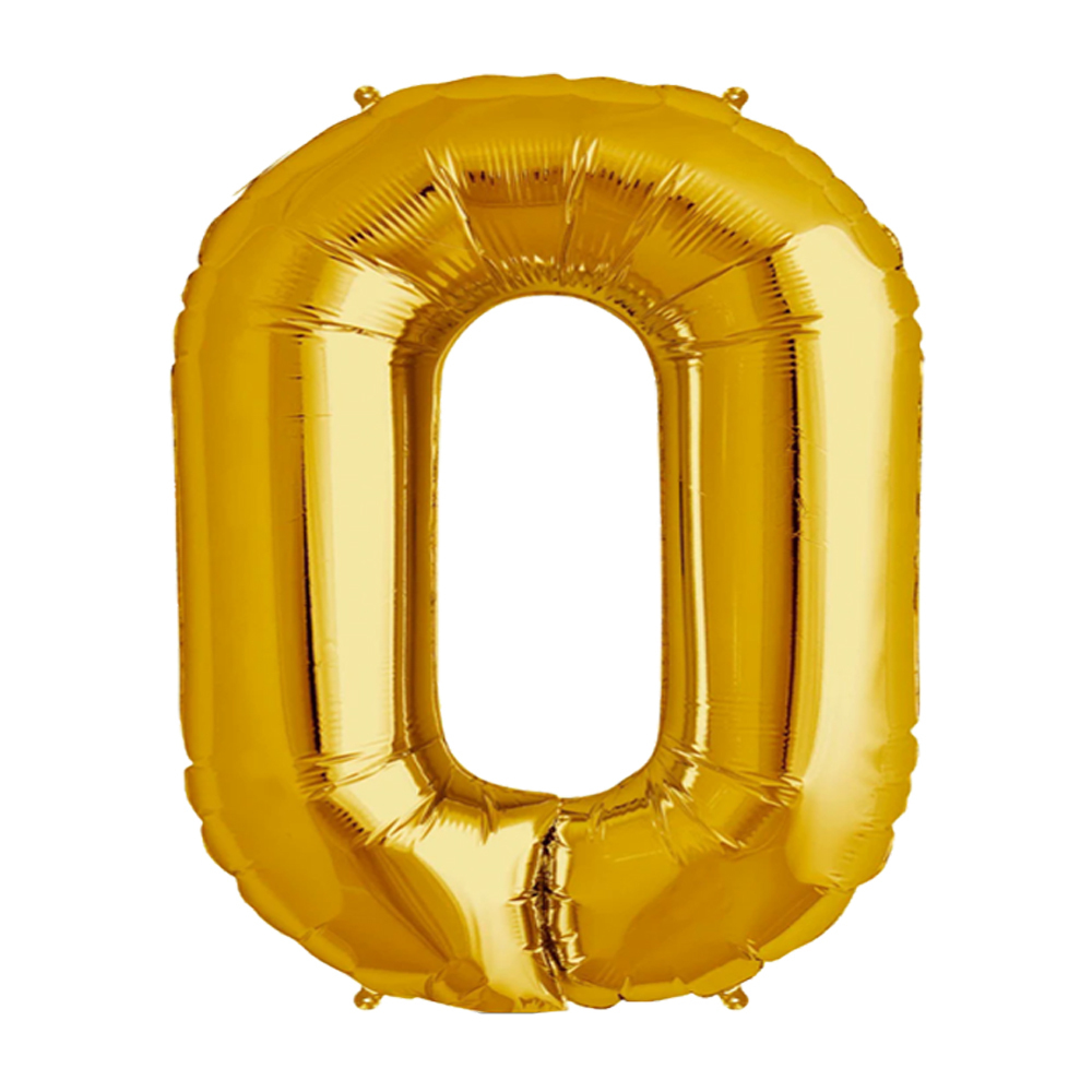 Balloon O (Gold)