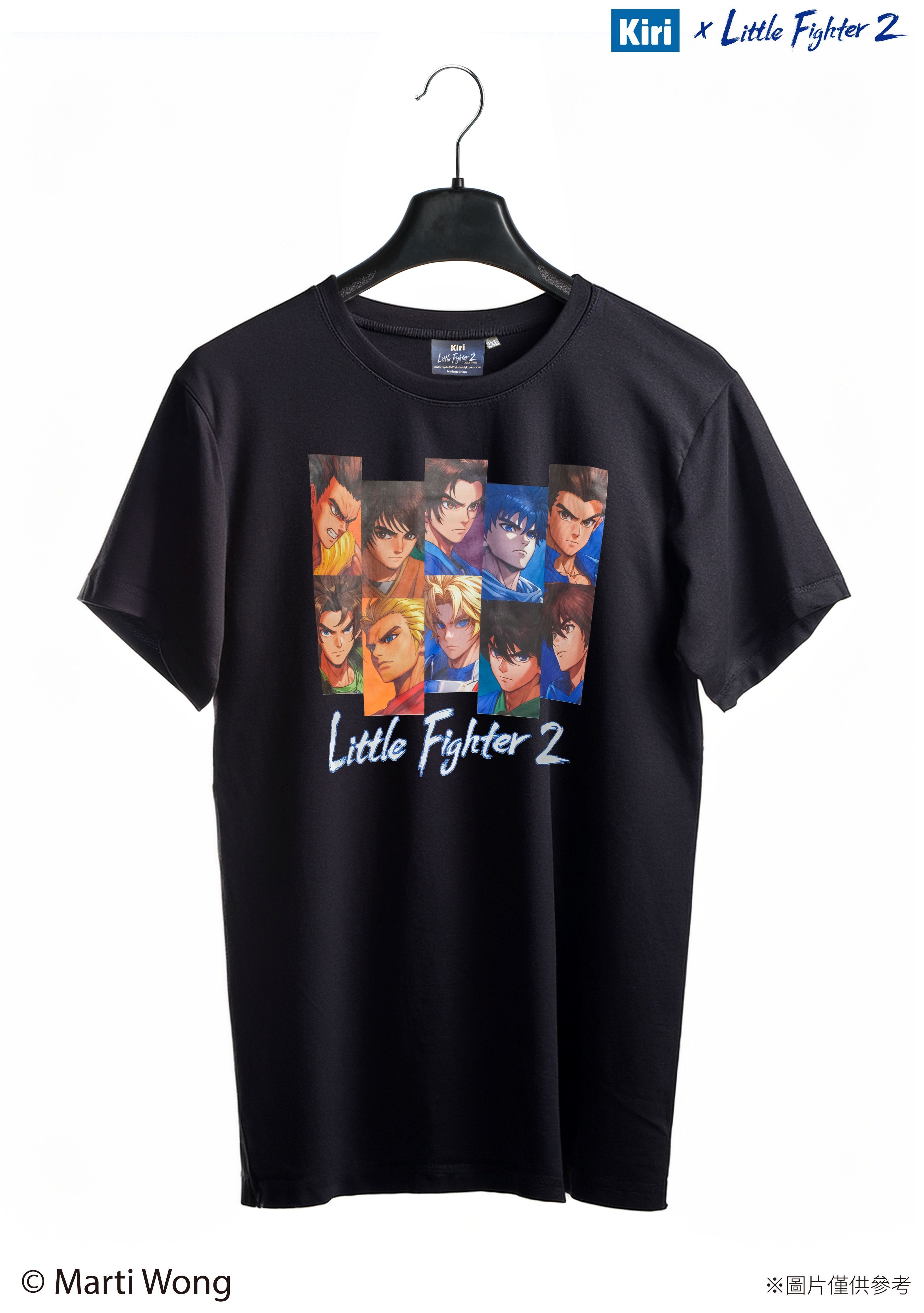 小朋友齊打交角色T shirt Little fighter T shirt