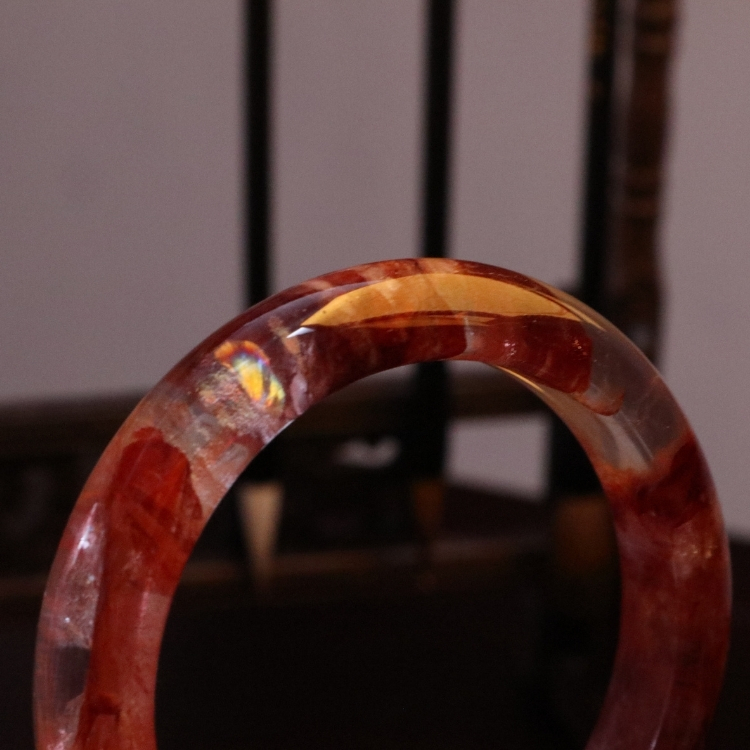 【圈口58～59手鐲】收藏級✨大片彩虹暗夜玫瑰 新年包裝❤️