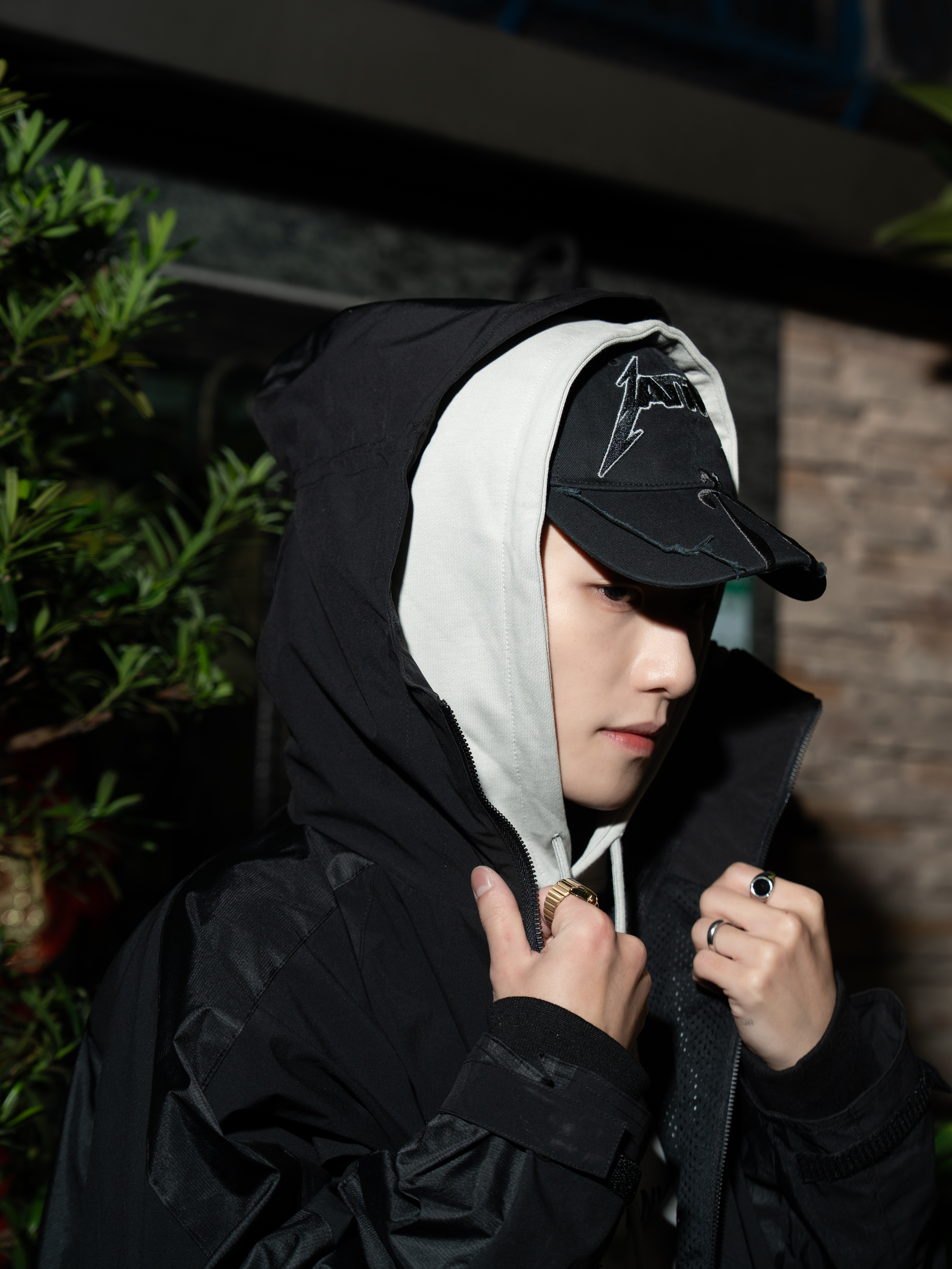 SATIVA SV-01 “Trace” Cap 破壞 帽子 老帽 水洗黑