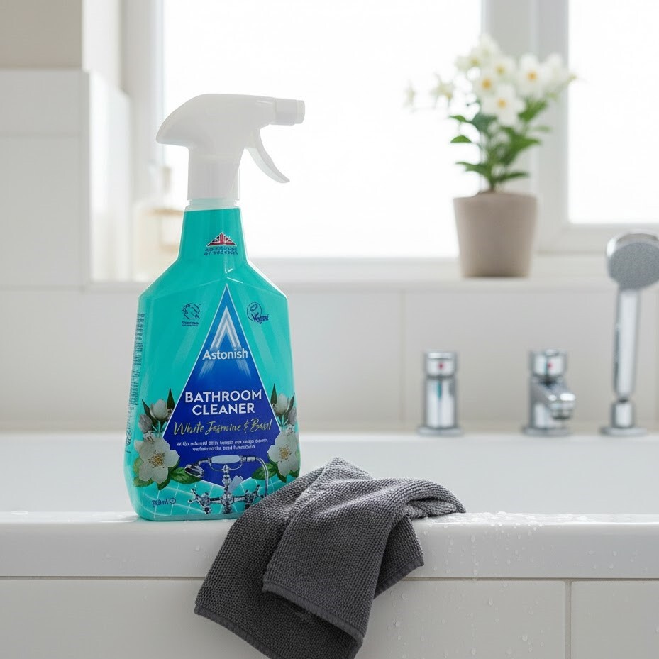 英國 Astonish 浴廁清潔劑 白茉莉和羅勒 / 白百合 750ml