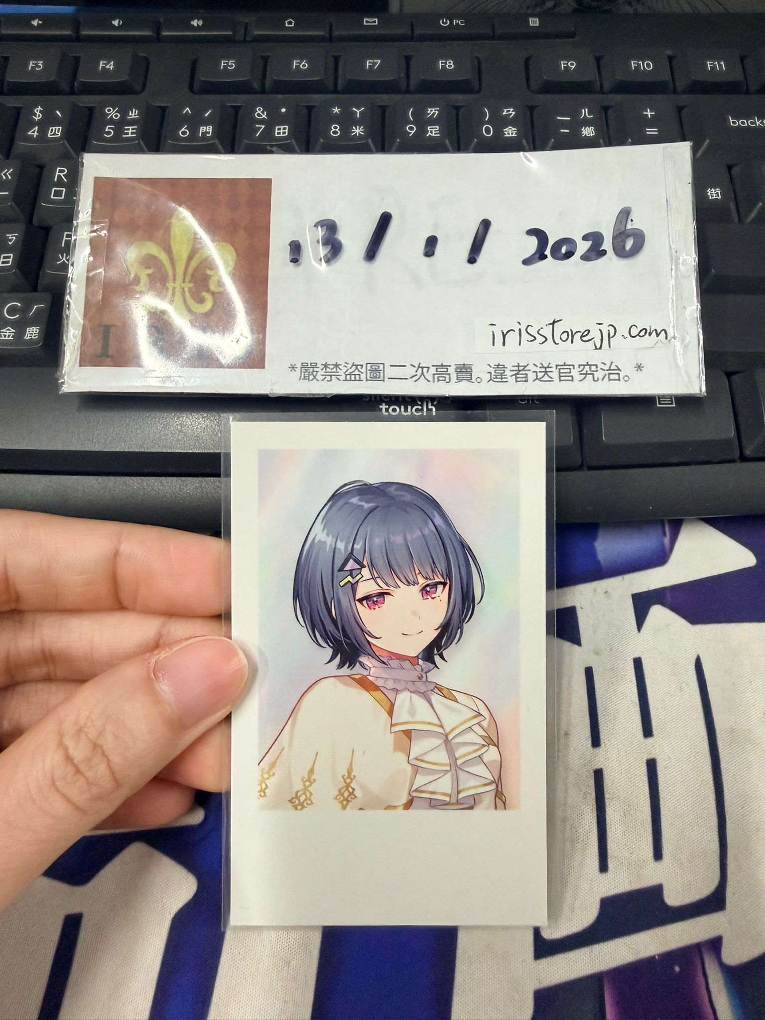 彩虹社 西園 拍立得 #130126