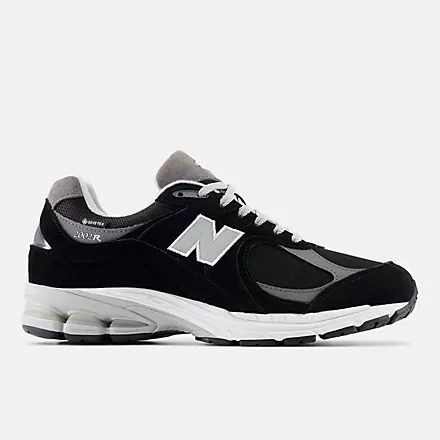 男鞋 NEW BALANCE 2002R GORE-TEX 黑色 防水 緩衝 麂皮 經典 復古 休閒鞋【M2002RXD】