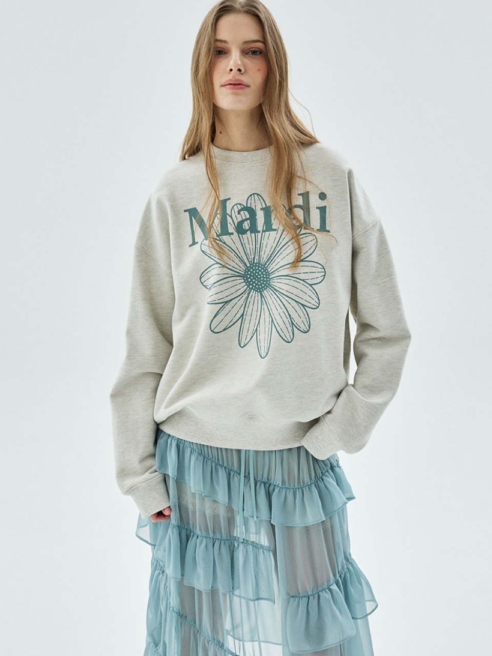 Mardi Mercredi SWEATSHIRT FLOWERMARDI