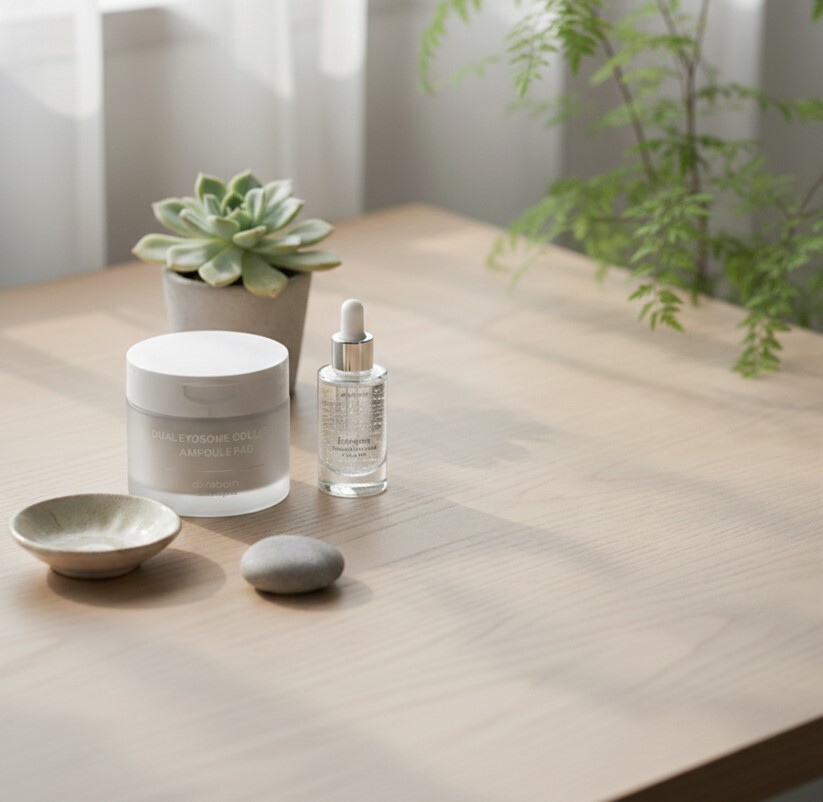 低刺激修護型保養示意圖