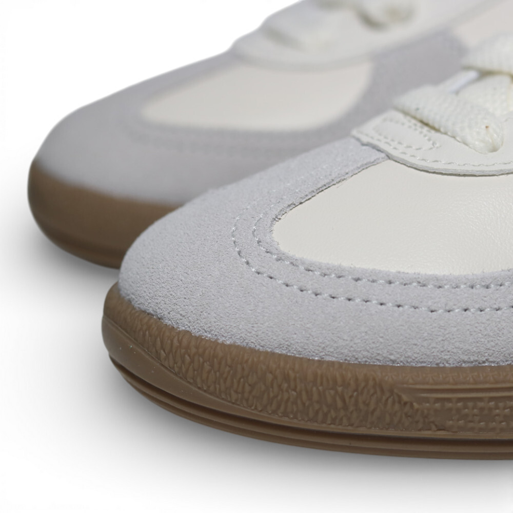 PUMA 休閒鞋 PALERMO 米灰綠 麂皮 焦糖底 復古 男女 39646422