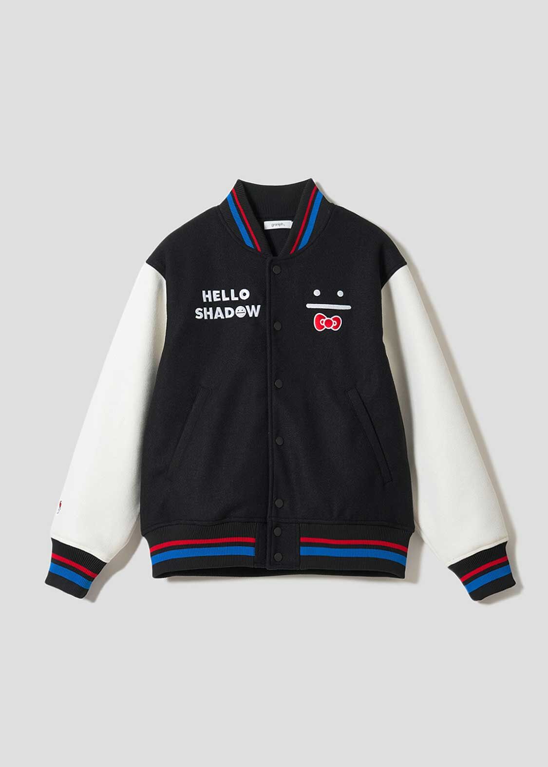 🇯🇵 HELLO KITTY X graniph "HELLO SHADOW" 三麗鷗 凱蒂貓 KITTY貓 聯名 棒球外套 教練外套 / 預購