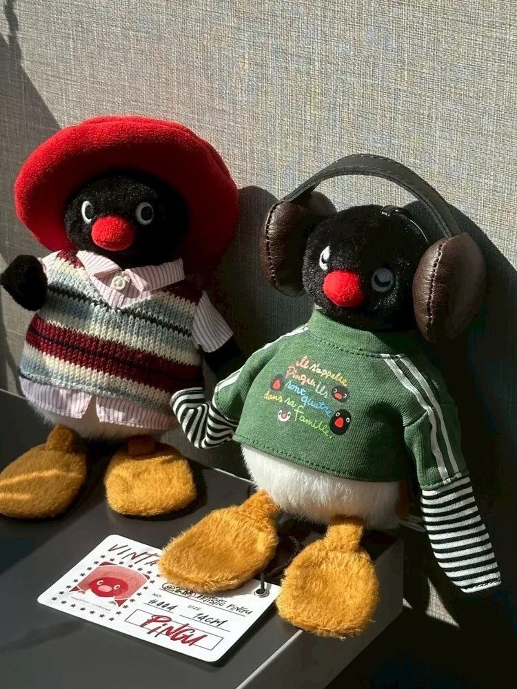 PINGU 企鵝家族 45週年限定 毛絨 吊飾 掛件 盲盒