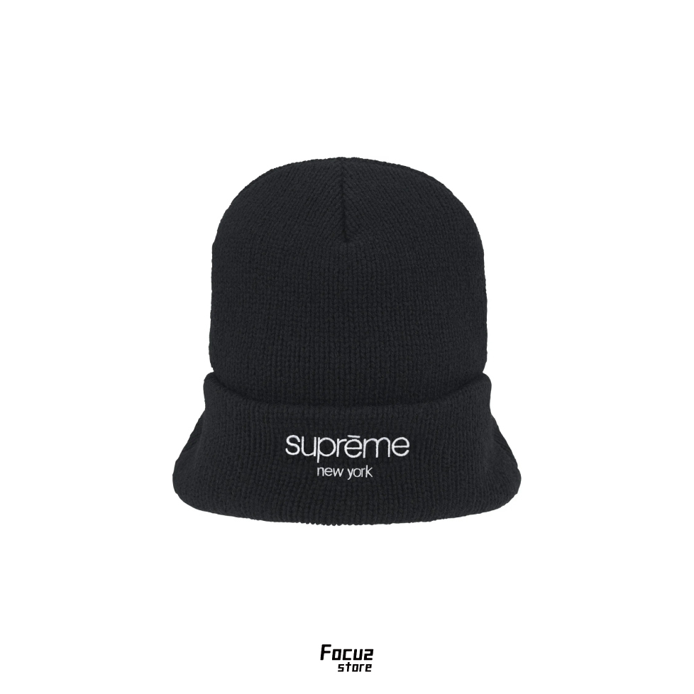 【Focus Store】現貨秒發 Supreme FW25 Week5 Radar Beanie "Black" 黑色 毛帽