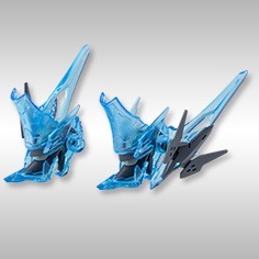 26年6月 MSG武裝零件 機甲補給34 MJ34J 幻影 頭部裝備＆幻影高跟鞋 灰色