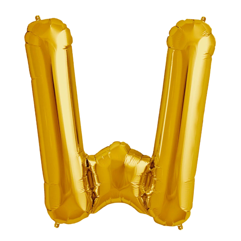 Balloon W (Gold)