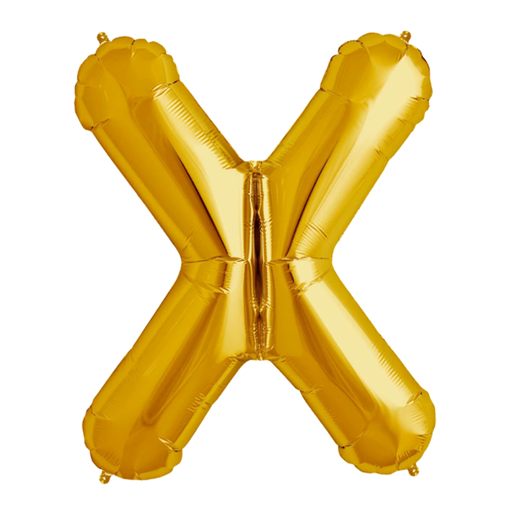 Balloon X (Gold)