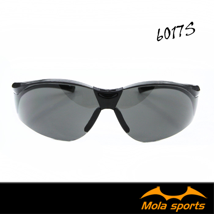 【MOLA 摩拉】6017s 運動安全護目鏡｜25g 超輕量、耐撞擊、防風沙防塵，MIT 專業防護太陽眼鏡