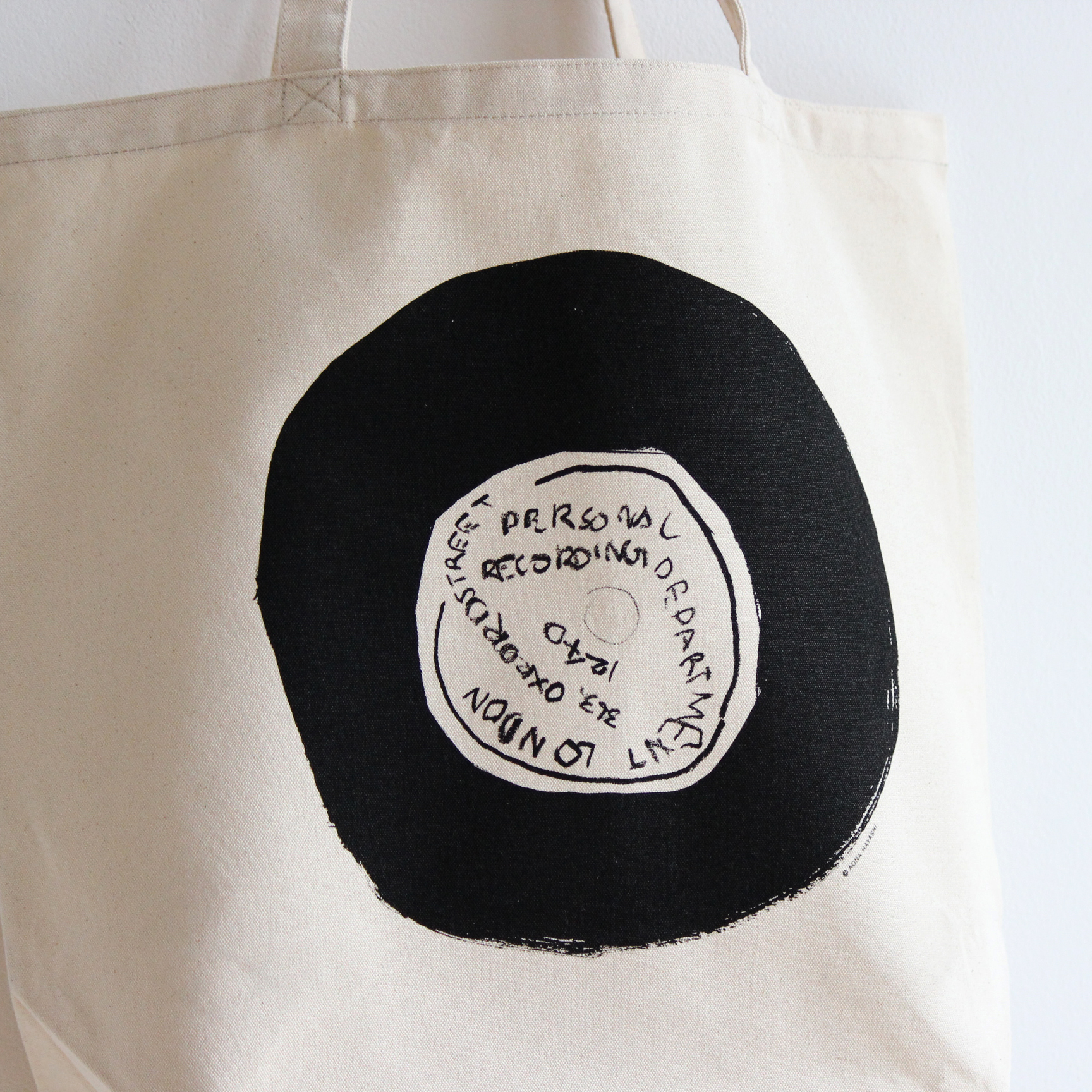 日本CLASKA  x 林青那 黑膠唱片托特包