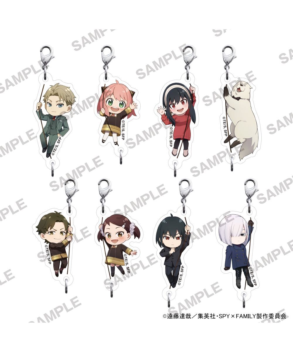 預購-SPY×FAMILY 間諜家家酒 串串吊飾 BOX販售【日本進口精品】