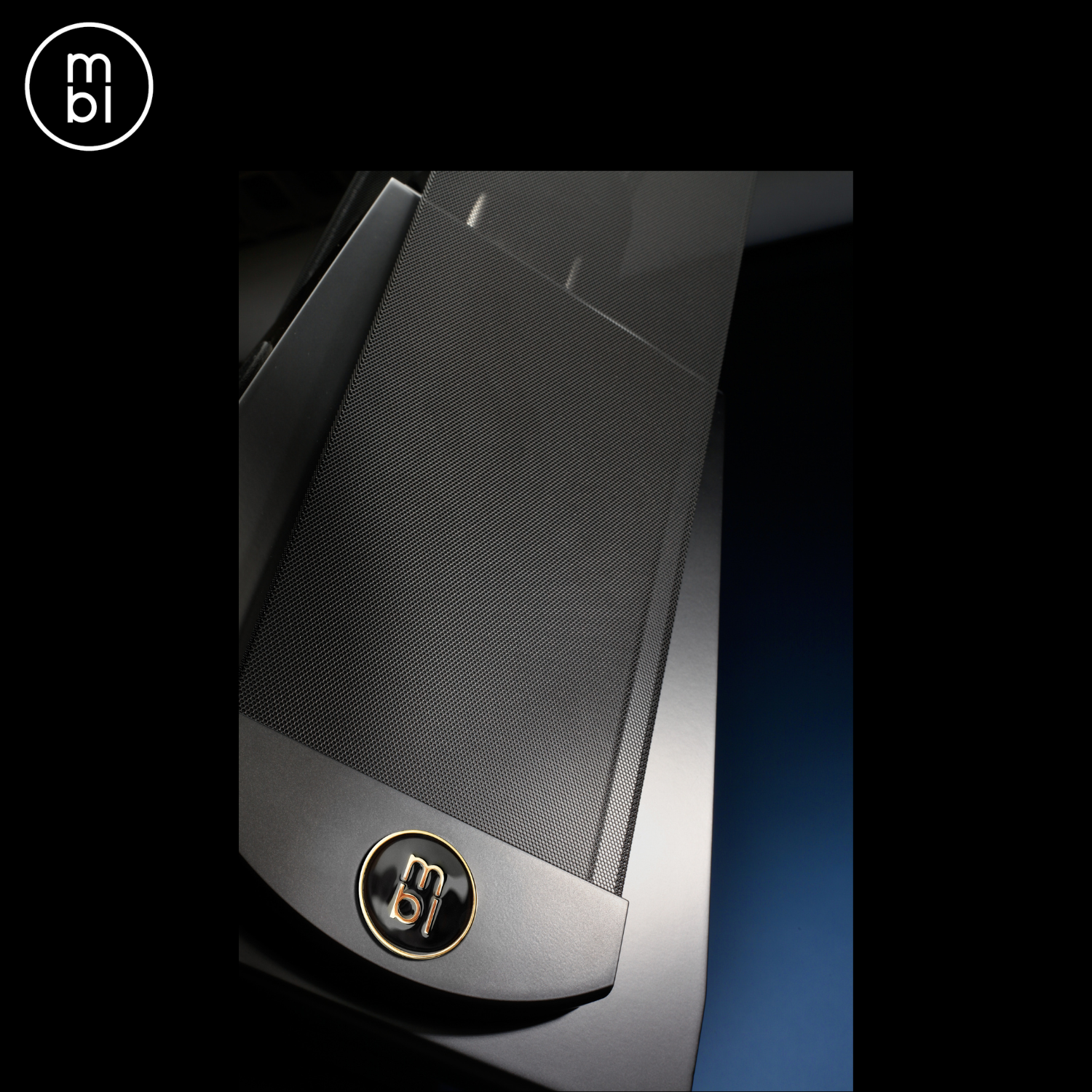 MBL Radialstrahler 126 Speaker logo plate