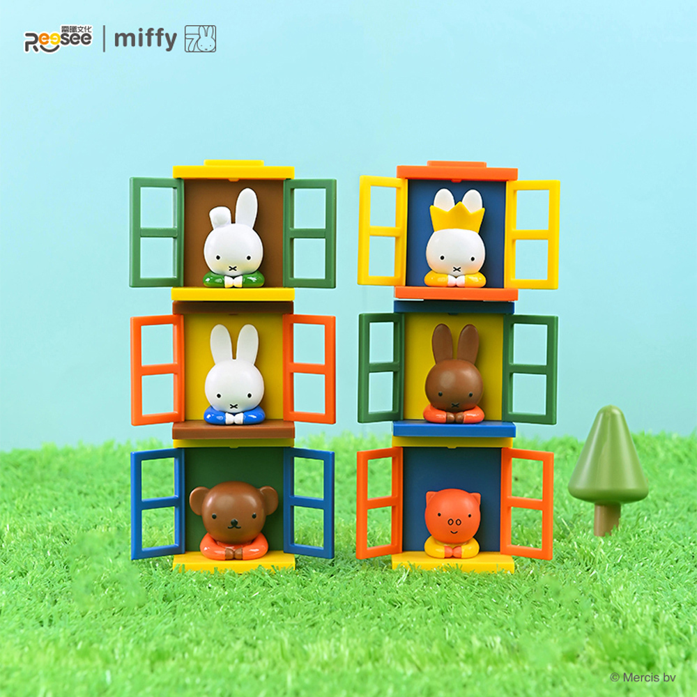 Miffy 米飛兔 看風景疊疊樂冰箱貼 隨機一入