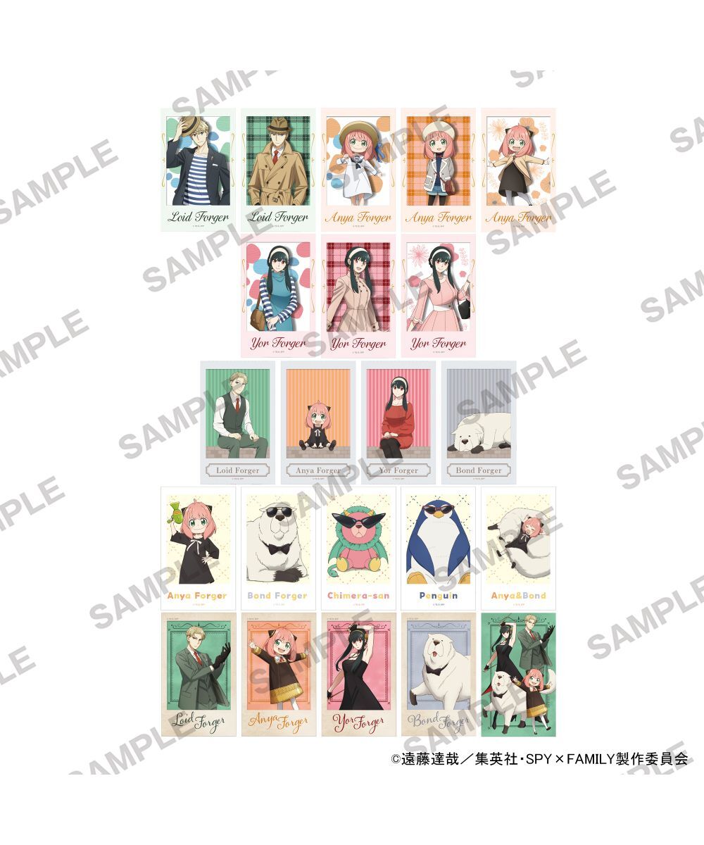 預購-SPY×FAMILY 間諜家家酒迷你動畫劇照收藏組 vol.3 BOX販售【日本進口精品】