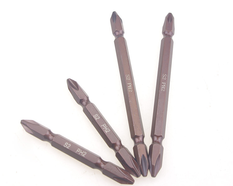 附發票｜PH2110｜強磁圈雙頭十字起子 PH2 110mm十字起子頭 雙頭起子 高扭力減震起子頭