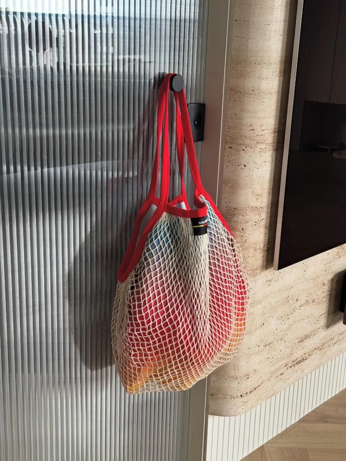 <不管多賠‼就是要清🔥>NG-Salomon mesh tote bag漸層網袋包