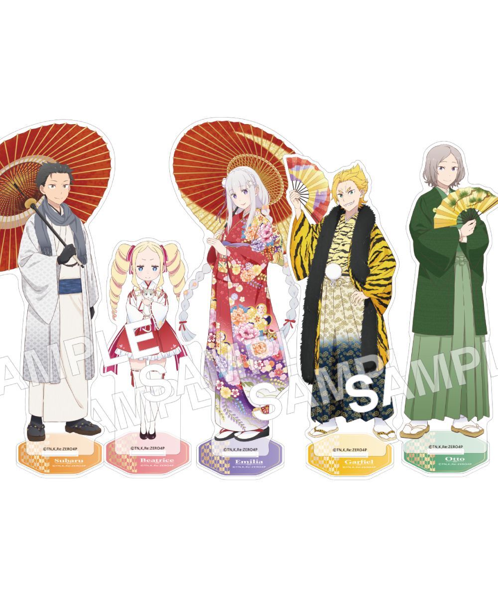 預購-「Re:從零開始的異世界生活」壓克力人形立牌 正月 ver. 系列【日本進口精品】