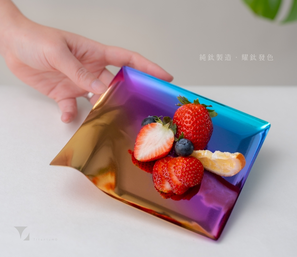 鈦方盤｜流雲｜蘭